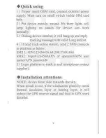 Preview for 4 page of GPS TK06A User Manual