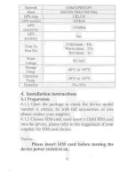 Preview for 7 page of GPS TK06A User Manual