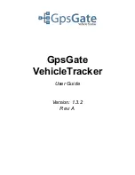 GpsGate Vehicle Tracker User Manual предпросмотр