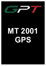 GPT MT 2001 GPS Manual preview