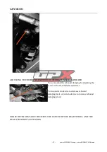 Предварительный просмотр 25 страницы GPX MOTO 250e Owner'S Handbook Manual