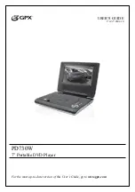 GPX 1427-0601-10 User Manual preview