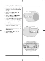 Предварительный просмотр 7 страницы GPX BC118B Instruction Manual