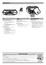 Предварительный просмотр 2 страницы GPX BC232 Series User Manual