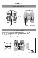 Preview for 3 page of GPX BOT2000 User Manual