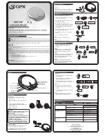 GPX CDP1807 Instruction Manual preview