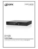 GPX D112B User Manual preview