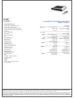 Preview for 2 page of GPX D1307 Specification Sheet