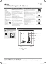 GPX HT12 User Manual preview