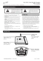 Preview for 1 page of GPX iLive SA119B User Manual