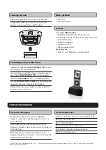 Preview for 2 page of GPX iLive SA119B User Manual