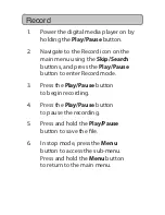 Preview for 10 page of GPX ML653S User Manual