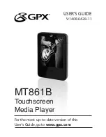 Preview for 16 page of GPX MT851B User Manual