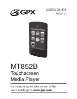 Preview for 16 page of GPX MT852B User Manual