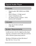 Preview for 2 page of GPX MW151 User Manual