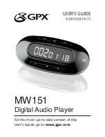 Preview for 12 page of GPX MW151 User Manual