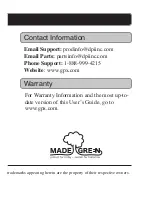 Preview for 6 page of GPX MW252S User Manual