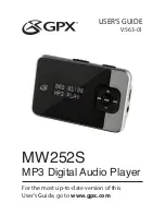 Preview for 8 page of GPX MW252S User Manual