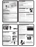 GPX MW3347 Instruction Manual preview