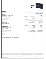 Preview for 2 page of GPX MW338B Specification Sheet