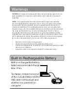 Preview for 7 page of GPX MW353 User Manual