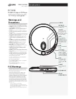 GPX PC301B User Manual preview