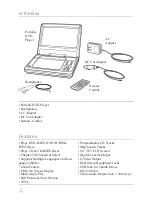 Предварительный просмотр 4 страницы GPX PD808B Instruction Manual