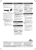 Предварительный просмотр 2 страницы GPX PD931 User Manual