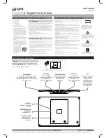 Предварительный просмотр 1 страницы GPX PF903CW User Manual