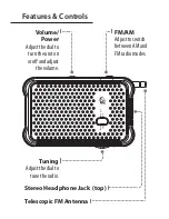 Preview for 2 page of GPX R055B User Manual