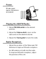 Preview for 3 page of GPX R055B User Manual