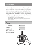 Предварительный просмотр 1 страницы GPX SA202 User Manual