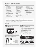 Предварительный просмотр 4 страницы GPX TD4221B User Manual