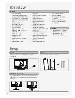 Предварительный просмотр 4 страницы GPX TDE1582W User Manual