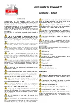 Preview for 1 page of GR GR4000 User Manual