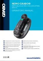 Grabo NEMO Operator'S Manual preview