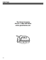 Предварительный просмотр 52 страницы Grace Company Cutie Assembly & Use