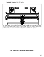 Предварительный просмотр 159 страницы Grace Company QuiltMotion Assembly Instructions Manual