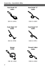 Предварительный просмотр 4 страницы Grace Company surestitch Elite Assembly Instructions Manual