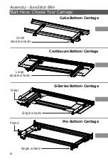 Предварительный просмотр 6 страницы Grace Company surestitch Elite Assembly Instructions Manual