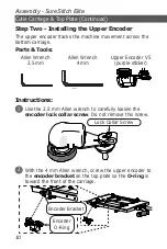 Предварительный просмотр 10 страницы Grace Company surestitch Elite Assembly Instructions Manual