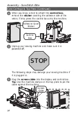 Предварительный просмотр 14 страницы Grace Company surestitch Elite Assembly Instructions Manual