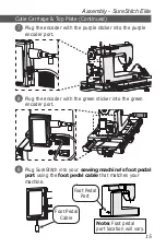 Предварительный просмотр 15 страницы Grace Company surestitch Elite Assembly Instructions Manual