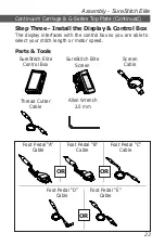 Предварительный просмотр 23 страницы Grace Company surestitch Elite Assembly Instructions Manual