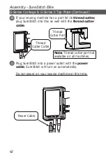 Предварительный просмотр 62 страницы Grace Company surestitch Elite Assembly Instructions Manual