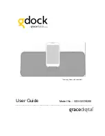 Предварительный просмотр 1 страницы Grace Digital gdock GDI-GSD8200 User Manual