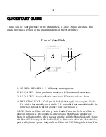 Preview for 4 page of Grace Digital Matchstick GDI-GFD7200 User Manual