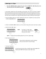 Предварительный просмотр 6 страницы Grace Digital TAPE2USB GDI-T2USB200 User Manual