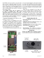 Preview for 2 page of Grace Industries MS900 Series User Information