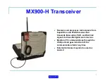 Preview for 7 page of Grace Industries MX900-H User Information